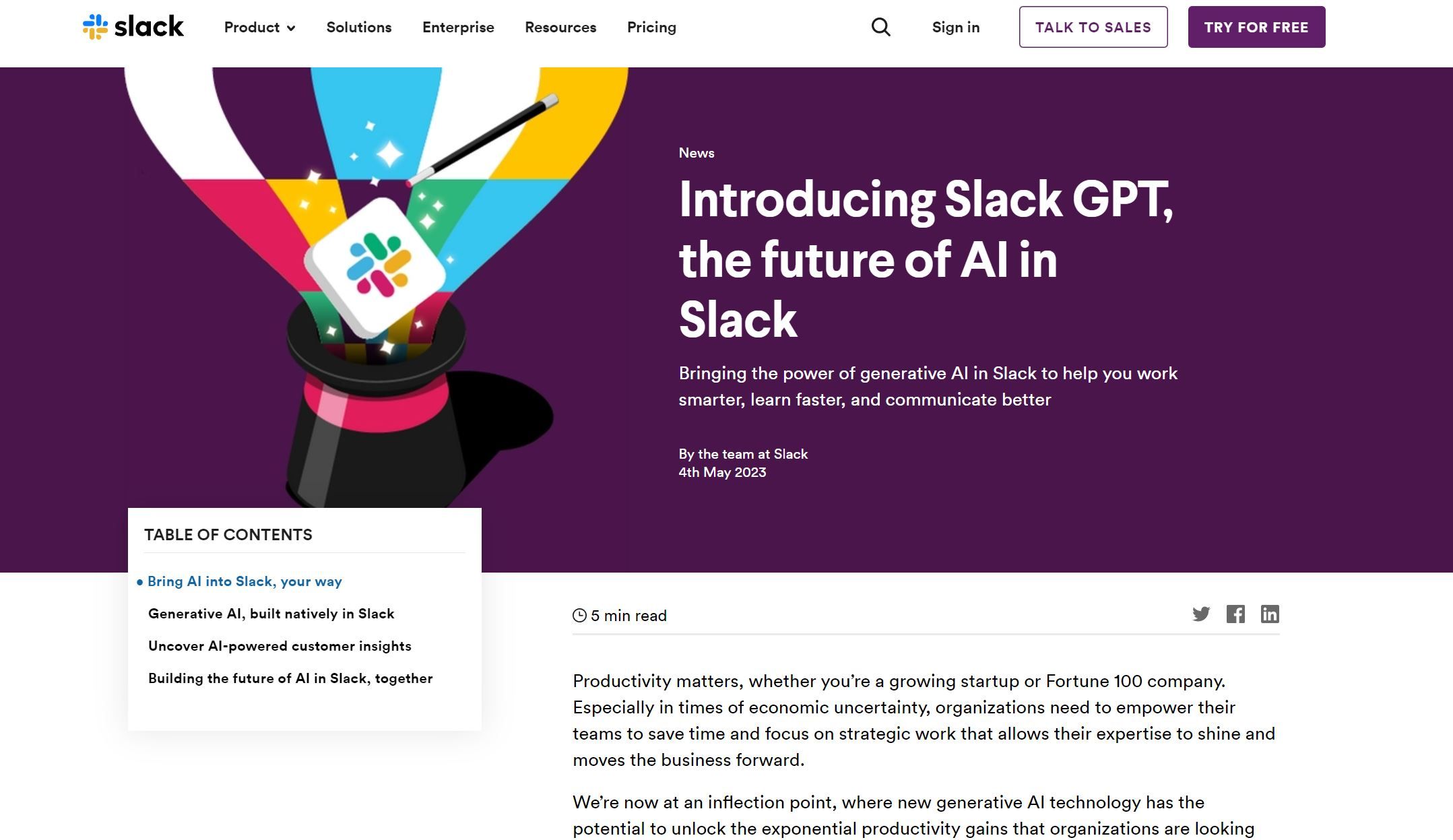 Slack GPT