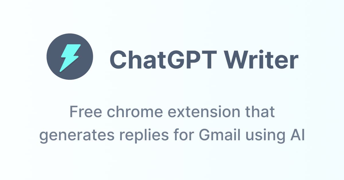 ChatGPT Writer