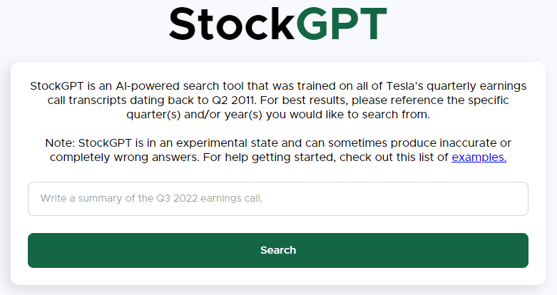 StockGPT