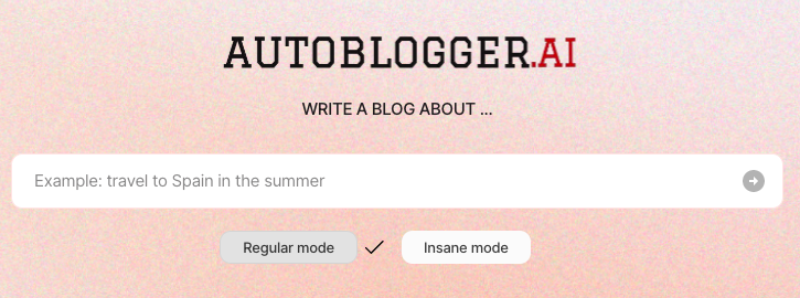 Autoblogger.ai