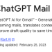 ChatGPT Mail Responder