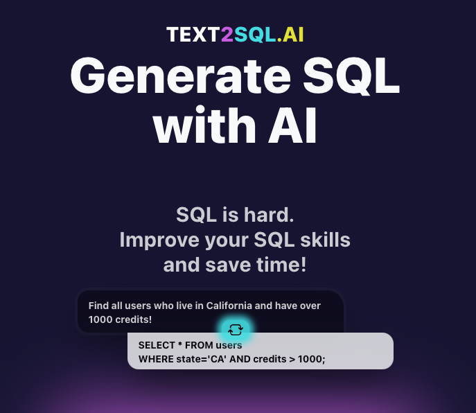 Text2SQL.AI