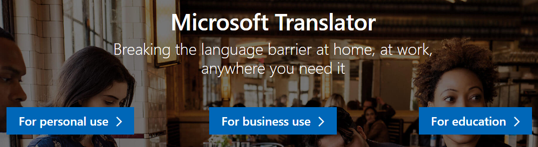 bing microsoft translator