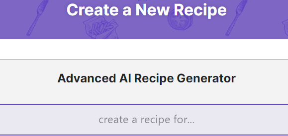 DishGen ai recipe maker