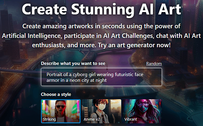 nightcafe ai art generator